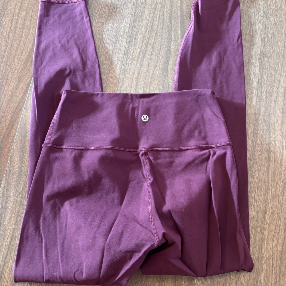 Lulu leggings size 6 marron color
